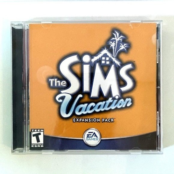 The Sims: Vacation Expansion Pack PC Game 2002 Tested Works Great Disc is Mint - Picture 1 of 4
